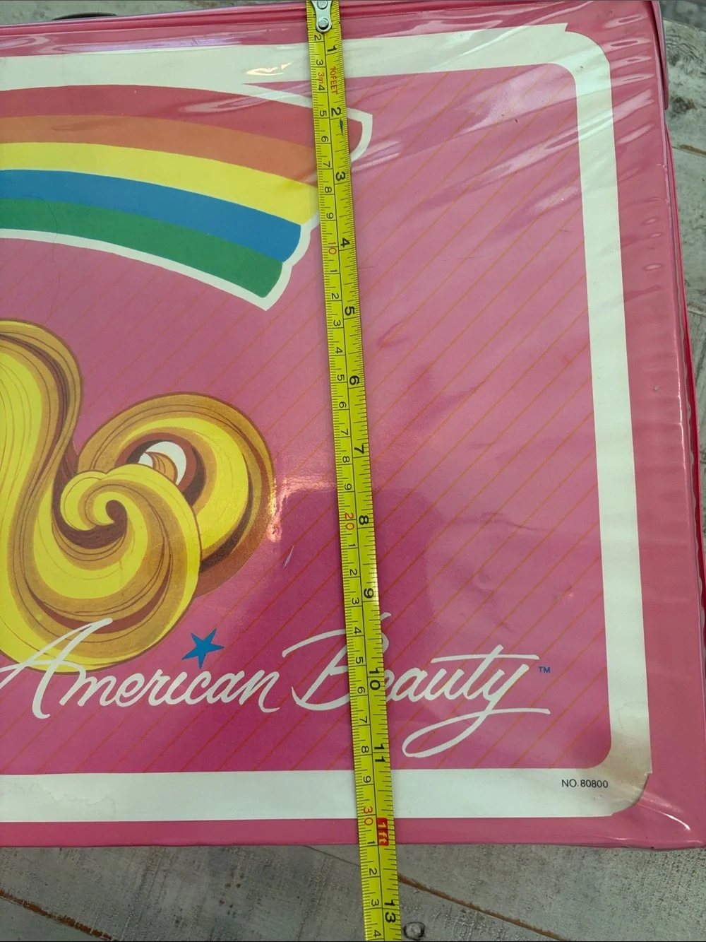 1984 Tara Toy Company American Beauty Barbie Carrying Case
